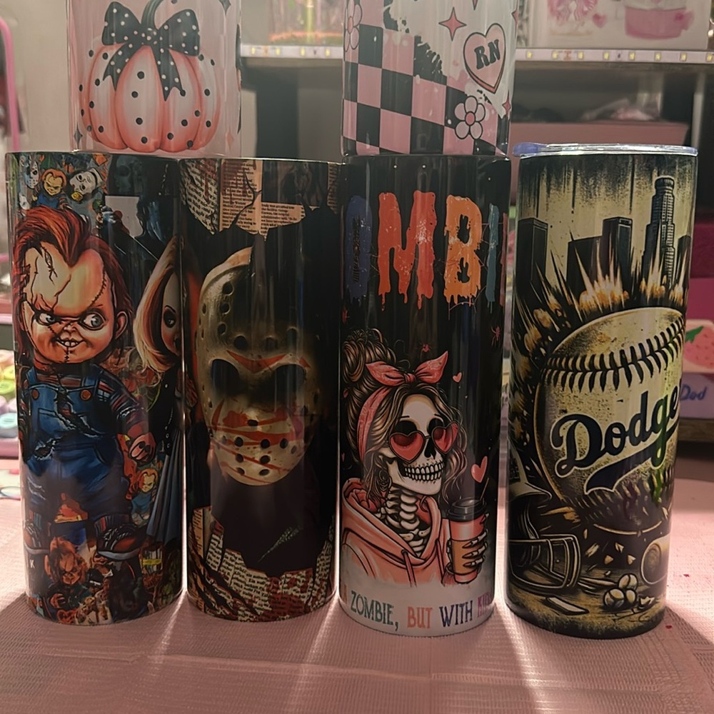 Listing is for 1 ....20oz STAINLESS STEEL TUMBLER